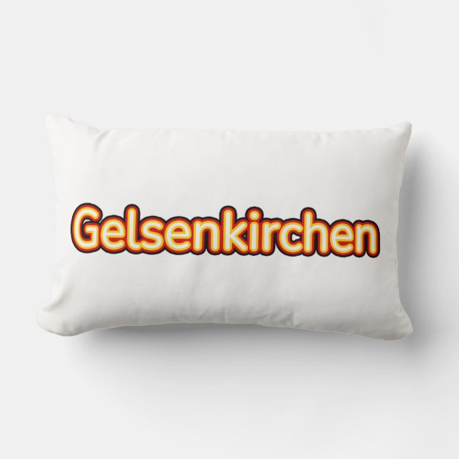 Gelsenkirchen Deutschland Duitsland Kussen (Voorkant)