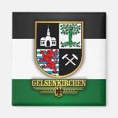 Gelsenkirchen Magneet (Voorkant)