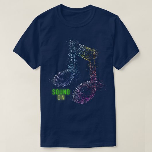 Geluid aan t-shirt (Design voorkant)