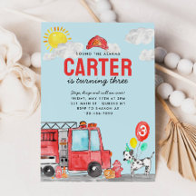 Geluid de Alarm Brand Vrachtwagen Brandweerman Ver