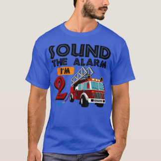Geluid De Alarm die ik 2e verjaardag ben Firefi T-shirt