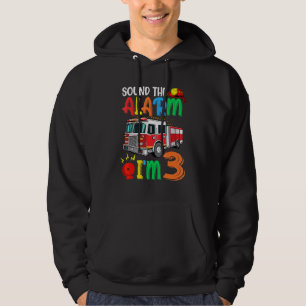 Geluid de Alarm I m 3 Fire Truck Hoodie