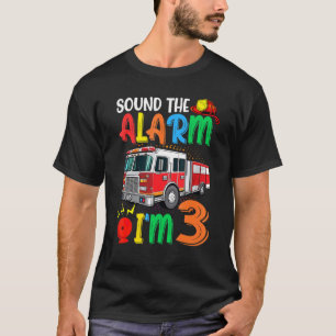 Geluid de Alarm I m 3 Fire Truck T-shirt