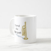 Geluid de Trumpet Koffiemok (Voorkant links)