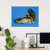 Geluid de Waarschuwing Kaderprint Poster (Thuiskantoor)