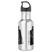 Geluid drummen meer Cowbell! Waterfles Waterfles (Achterkant)