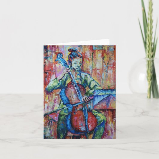Geluid en Muziek II - Notecard Kaart (Voorkant)