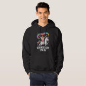 Geluid Gay Ik ben in Man Dragen Rok Eenhoorn LGBTQ Hoodie (Voorkant volledig)