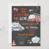 Geluid het alarm af en grijp uw tandwielbord vast kaart (Voorkant)