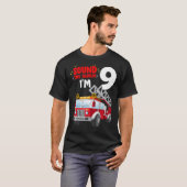 Geluid het alarm dat ik 9 jaar oud ben. t-shirt (Voorkant volledig)