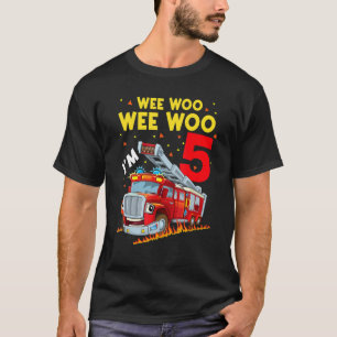 Geluid Het alarm dat ik vijf jaar geleden ben, de  T-shirt