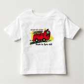 Geluid het alarm! kinder shirts (Voorkant)