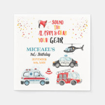 Geluid het alarm & Pak je spullen 3e verjaardag