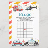 Geluid het alarm & Pak je spullen Bingo Games (Voorkant / Achterkant)