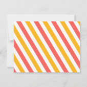 Geluid het alarm Pak je spullen Verjaardag Dank je Bedankkaart (Achterkant)