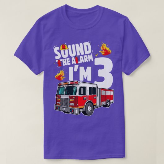 Geluid het Alarm Vuur T-shirt (Design voorkant)