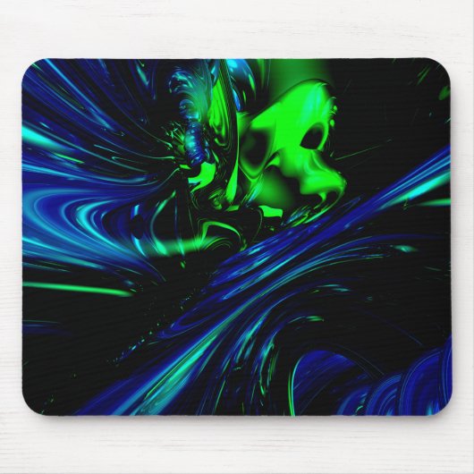 Geluid in 3D Abstract Muismat (Voorkant)