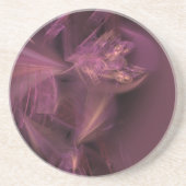 Geluid in Bourgogne Zandsteen Onderzetter (Voorkant)