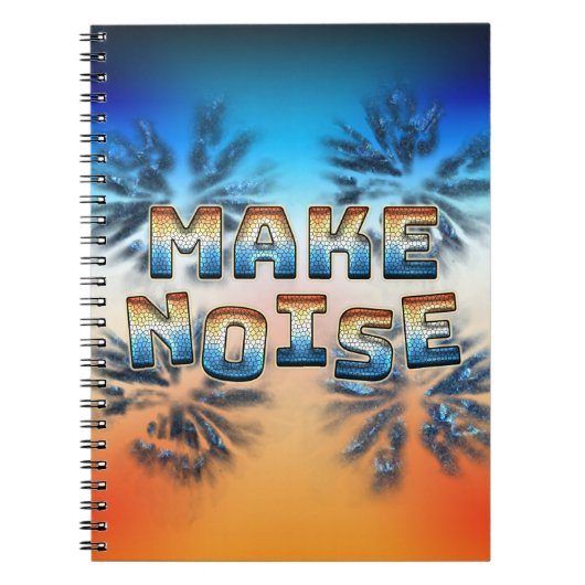 Geluid maken notitieboek (Voorkant)