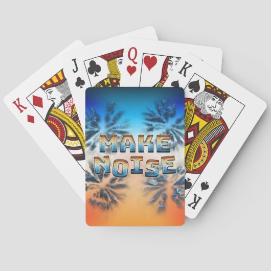 Geluid maken pokerkaarten (Achterkant)