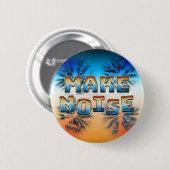 Geluid maken ronde button 5,7 cm (Voorkant /achterkant)