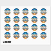 Geluid maken ronde sticker (Vel)
