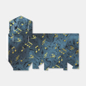 geluid, metaal, muziek, muzikaal, teken, noot, vor bedankdoosjes (Uitgevouwen)