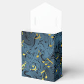 geluid, metaal, muziek, muzikaal, teken, noot, vor bedankdoosjes (Geopend)