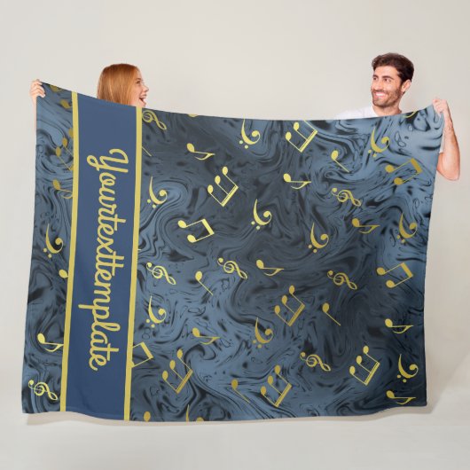 geluid, metaal, muziek, muzikaal, teken, noot, vor fleece deken (In situ)