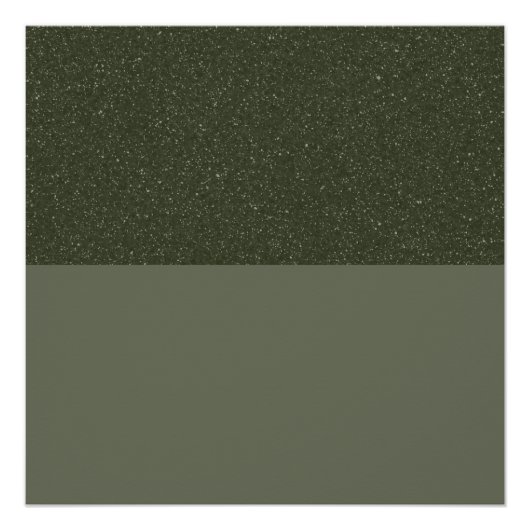 Geluid-Sky Mos Groen Glanzende Poster (Voorkant)