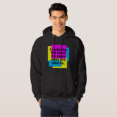 Geluid stilzetten hoodie (Voorkant volledig)