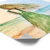 Geluid uit stilte, kunstdecor geweldig voor het on poster (Hoek)