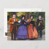 Geluid van Carolers Briefkaart (Voorkant / Achterkant)