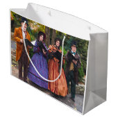 Geluid van Carolers Groot Cadeauzakje (Achterkant Gekanteld)