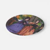 Geluid van Carolers Papieren Bordje (Gekanteld)