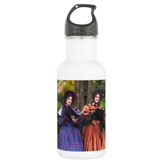Geluid van Carolers Water Bottle Waterfles (Voorkant)