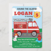 Geluid van de Dalmatian Dog Birthday, een vrachtwa Kaart (Voorkant)