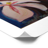 Geluid van de Lilies van Sue Ann Jackson Poster (Hoek)