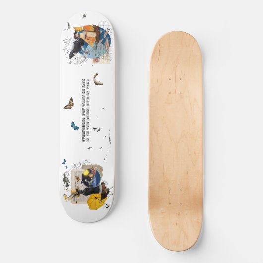 Geluid van de oceaan persoonlijk skateboard (Voorkant)