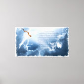 Geluid van de Shofar-Canvas Print (Voorkant)