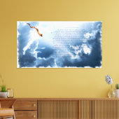 Geluid van de Shofar-Canvas Print (Insitu (Woonkamer))