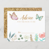 Geluid van de vlinder voor de moeder als Kaart (Voorkant / Achterkant)