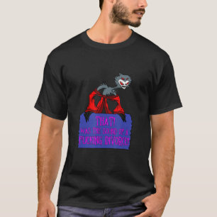 Geluid van een echtscheiding mislukt echtscheiding t-shirt