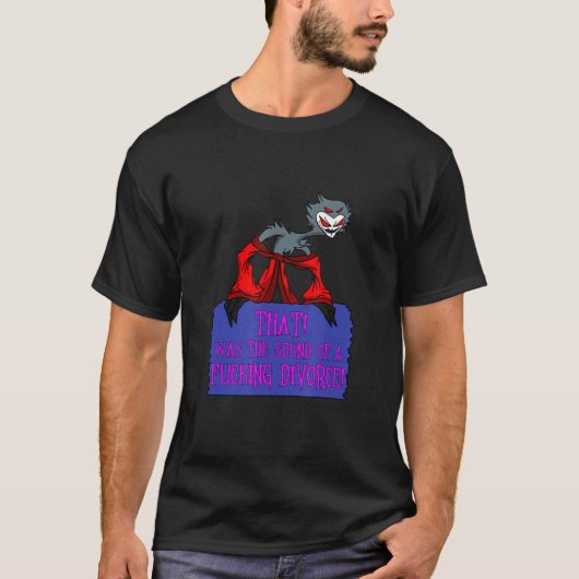 Geluid van een echtscheiding mislukt echtscheiding t-shirt (Voorkant)