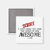 Geluid van Geweldige Funny Magnet Humor (Voorkant / Achterkant)