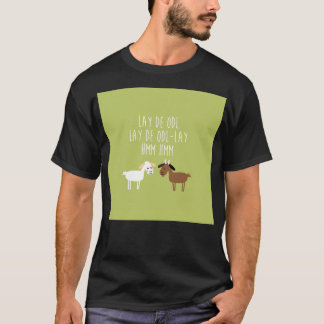 Geluid van het Sierkussen van de muziekgeit T-shirt