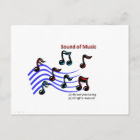Geluid van muziek