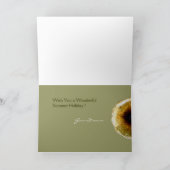 Geluid van muziek feestdagen kaart (Binnen)