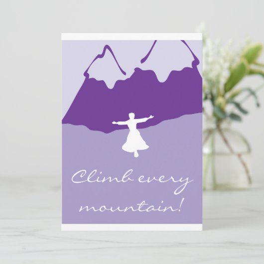 Geluid van muziekinspirerende uitnodiging (Staand voorkant)