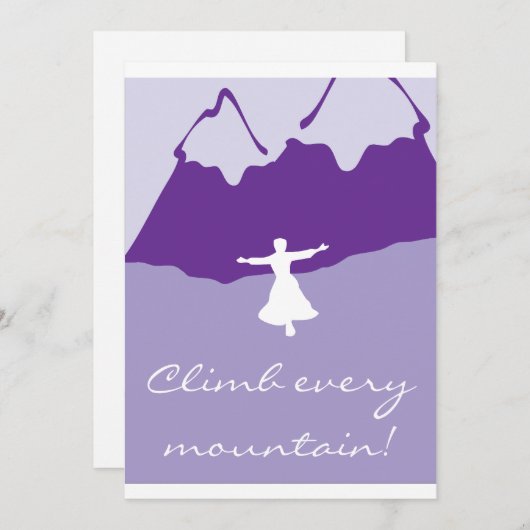 Geluid van muziekinspirerende uitnodiging (Voorkant / Achterkant)